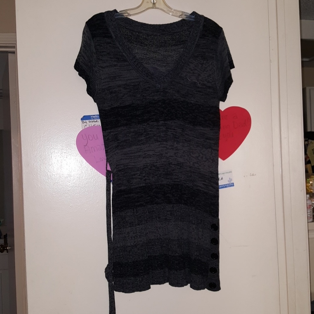Women's short sleeve sweater